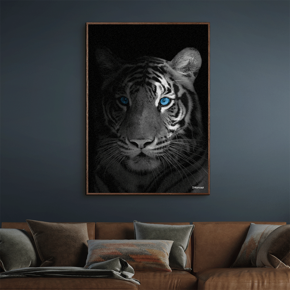 Plakat Med - Smukke Tiger Plakater fra DitKoncept