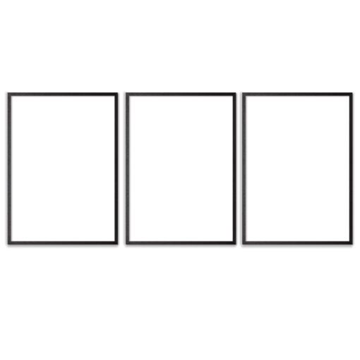 Plakatrammer-Sort-50x70