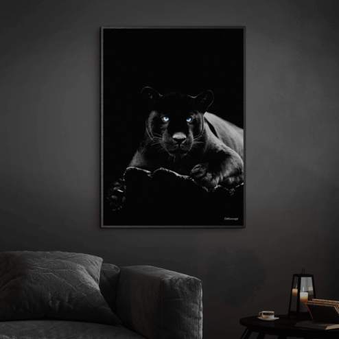 Puma-Sort-Plakatramme-Eg