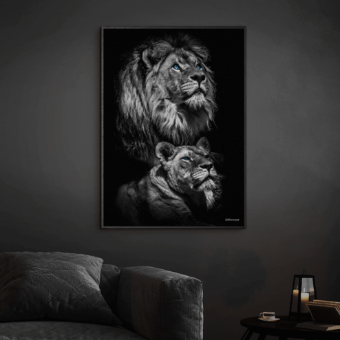 Power-Couple-Sort-Plakatramme-Eg