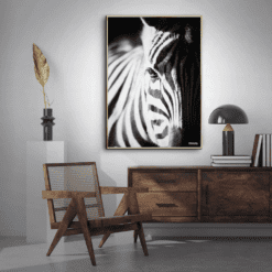 Zebra-Messing-Plakatramme