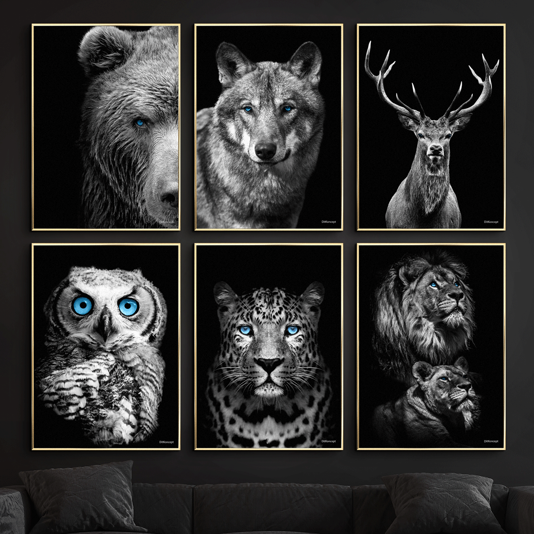 Bjørn, Ulv, Hjort, Ugle, Gepard, Power Couple