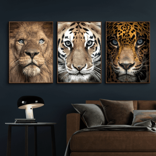 Løve Tiger Jagar Color Serie