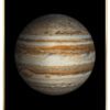 Jupiter-Planet-Plakat-Messing-Plakatramme