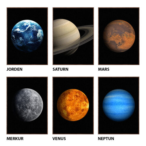 Planet Plakater Produktsortiment