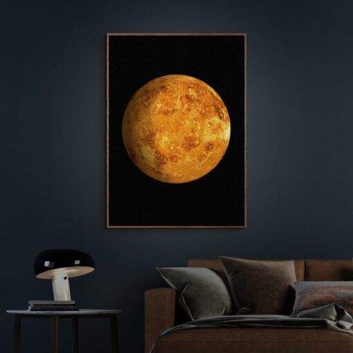Venus-Plakat-Mørk-Eg-Plakatramme